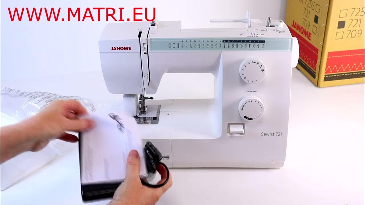 Janome Sewist 721 Sewing Machine with Bonus Package