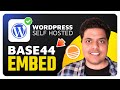 How To Embed Base44 Web App In WordPress Website Easy Guide 