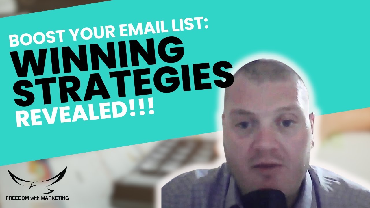 🎥 Supercharge Your Email List Growth: Winning Strategies Revealed
