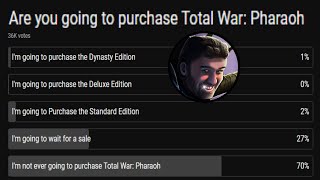 Total War: Pharaoh is Doomed