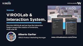 Webinar 3: VIROOLab and VIROO Interaction System