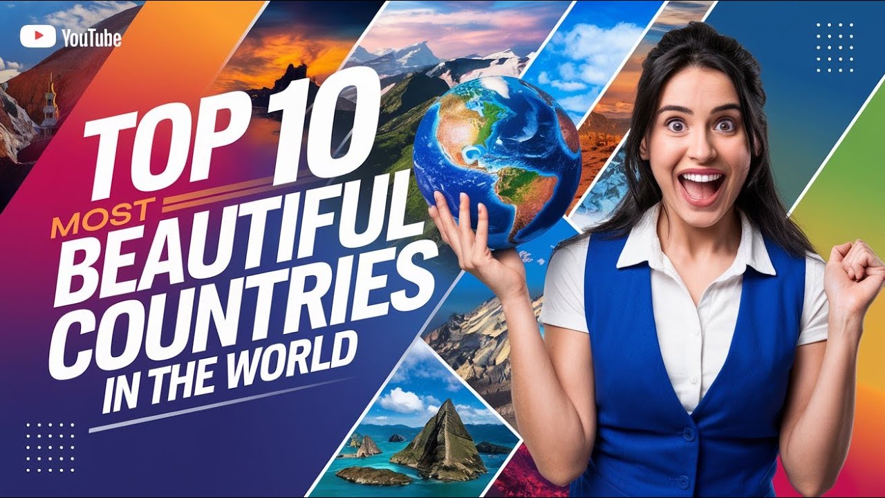 Top 10 most beautiful countries in the world #world - YouTube