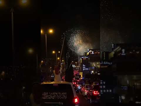 حصري فعاليات اليوم الوطني السعودي الترند ورفع الخفاق الاخضر ثروباك تيك توك ثروناو 