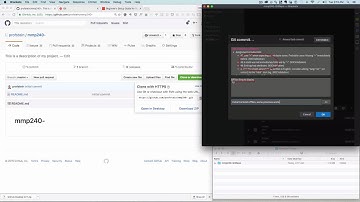 Create GitHub Repository from Existing Files using Brackets Git