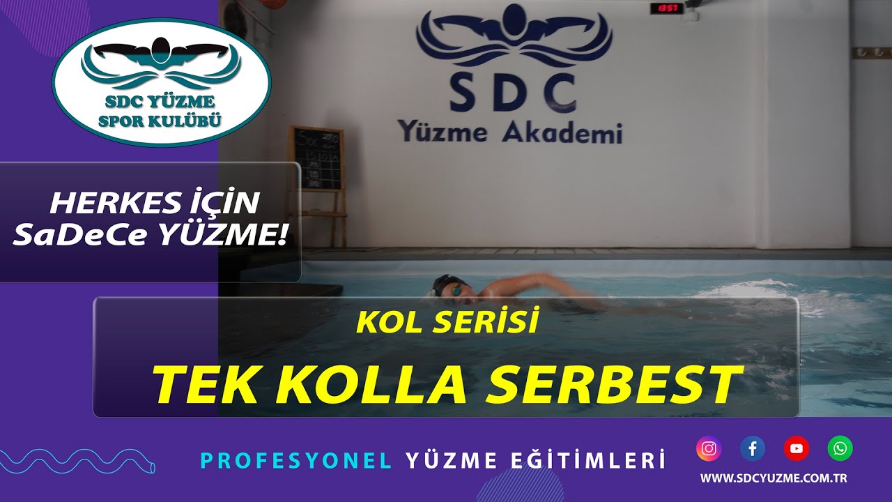 Tek Kolla Serbest Yüzme Drill | One Arm Freestyle for Balance, Control and Power