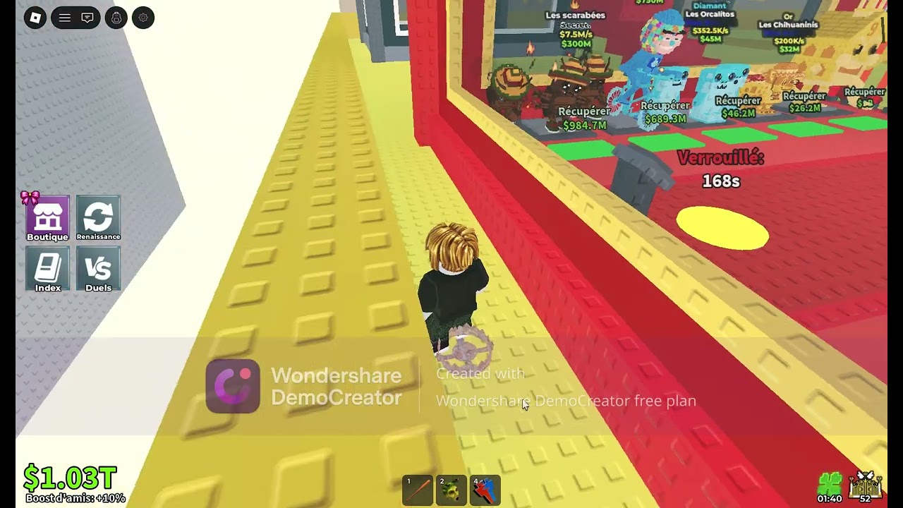 Je m'entraine a voler sur 