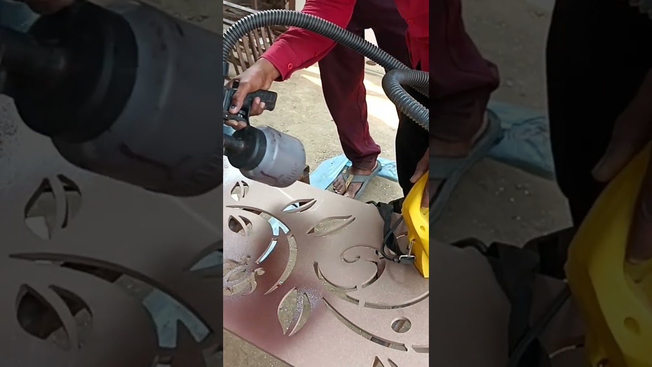 WPC cutting Sheet Painting 