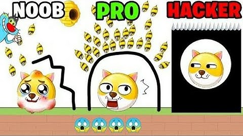 Save The Doge - Noob vs Pro vs Hacker | Walkthrough Gameplay ( Android - iOS ) NOOB GAMING