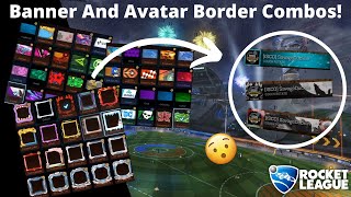 5 Amazing Banner And Avatar Border Combos Rocket League Banner Designs