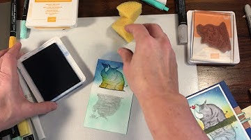 How to do Mirror Image Stamping with the Stamparatus, Stampin