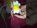 Sunflower Lipstick holder #lipgloss cover #artcraft #crochet 