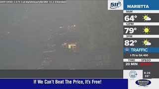 TRAFFIC: Shutdown impacting I-575 South after major wreck