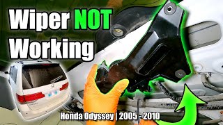 How to Replace Rear Wiper Motor on Honda Odyssey | 2005 - 2010