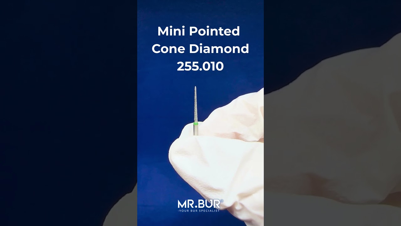 Mini Pointed Cone Bur | Diamond Dental Bur