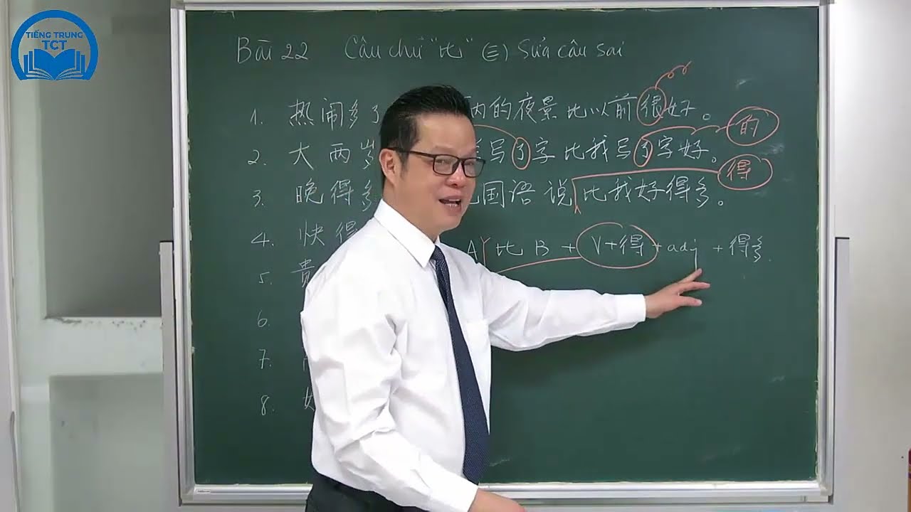 22. NGỮ PHÁP TIẾNG TRUNG - Câu chữ 比 P2