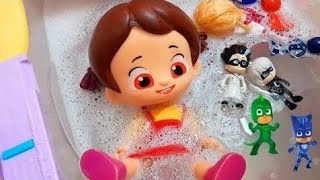 Defne Ile Oyun Vakti,Niloya Ve Pj Maskeliler Aqua Parka Yüzmeye Gidiyor
