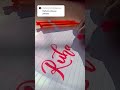 Comment your name🔴#calligraphy #art #lettering #handwriting