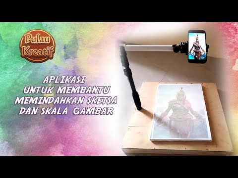 Video: Cara Memindahkan Kajian Ke Kanvas Besar