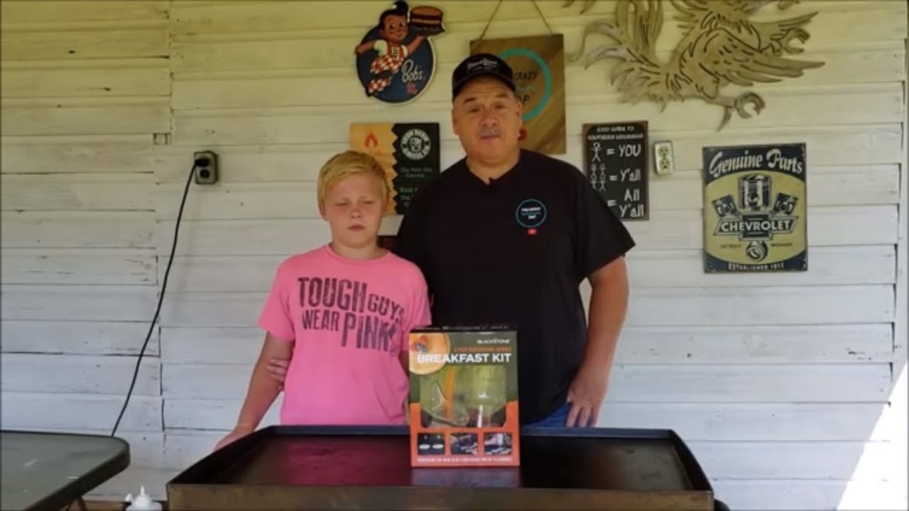 Blackstone Breakfast Kit / Trying it out the on the Blackstone Griddle