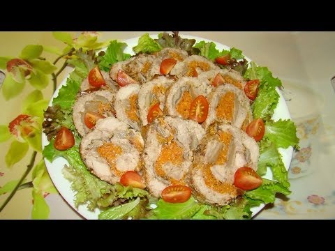 Приготовление рулетов холодные закуски фото
