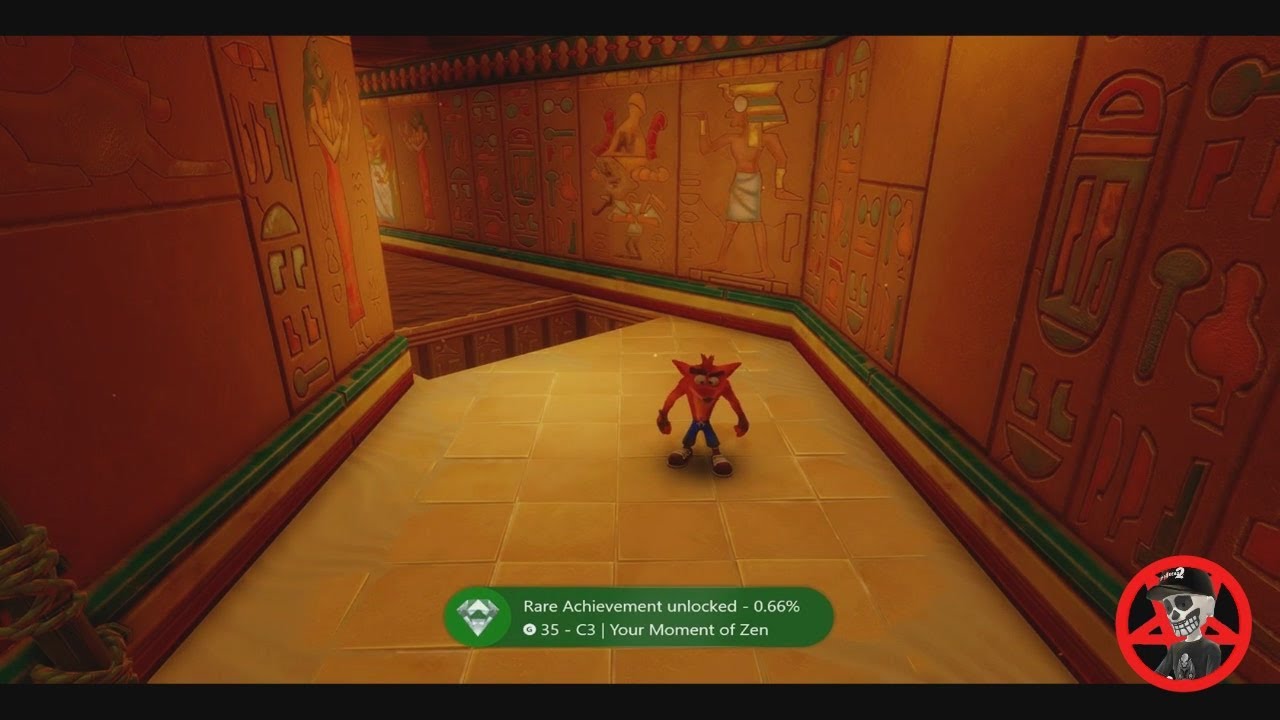 Crash Bandicoot N. Sane Trilogy Achievement C3 Your Moment of Zen YouTube