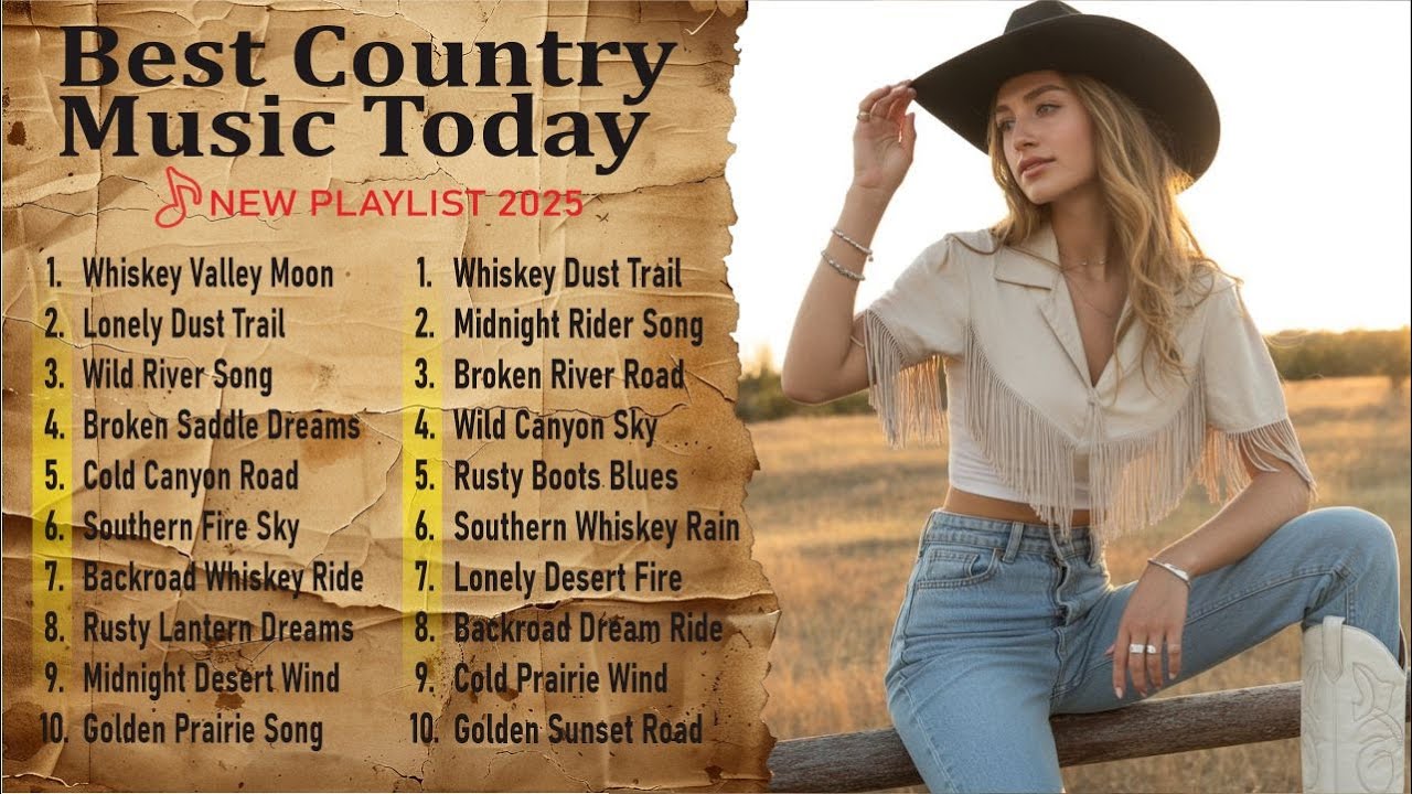 Calm Country Playlist / for Relax / Work  / Study / Coffee | Relaxing Playlist