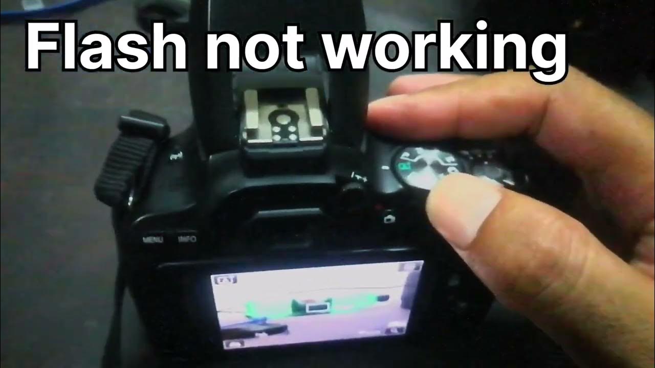 Canon Camera Flash Not Working