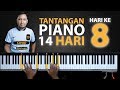 Hari ke 8  progresi iringan chord lagu  tantangan piano 14 hari   belajar piano keyboard