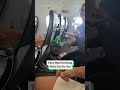 Flight attendant stops serving passengers 😳