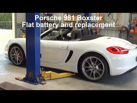 Porsche 981 flat battery and replacement