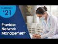 Health cloud provider network management  salesforce product center