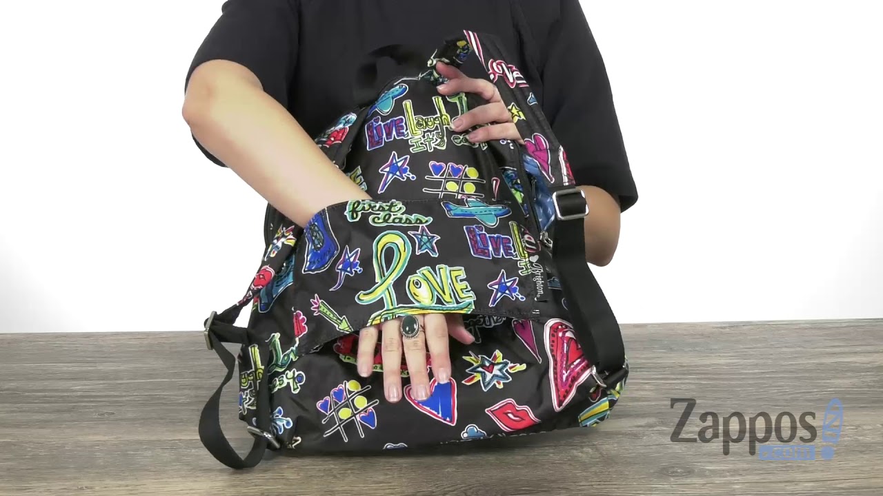 Brighton Love Scribble Backpack Brighton Love Scribble Happy Trails Backpack W/pouch  main image 2