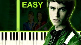 BEN 10 ALIEN SWARM | There For Tomorrow - A Little Faster - EASY Piano Tutorial