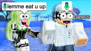 DO NOT join this SUS roblox voice chat game...