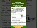 "IELTS Onsite and Online Review" Batch 4 start April 06, 2026 - enrol now and get a 2,000 discounts!