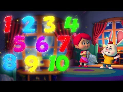 10 Little Numbers Song for Children | Numbers Song from Betty and Bunny