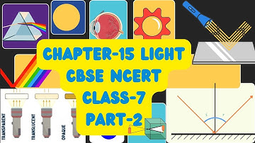 "Understanding Light: Class 7 Science Chapter 15 NCERT Explained | Reflection, Refraction & More!"