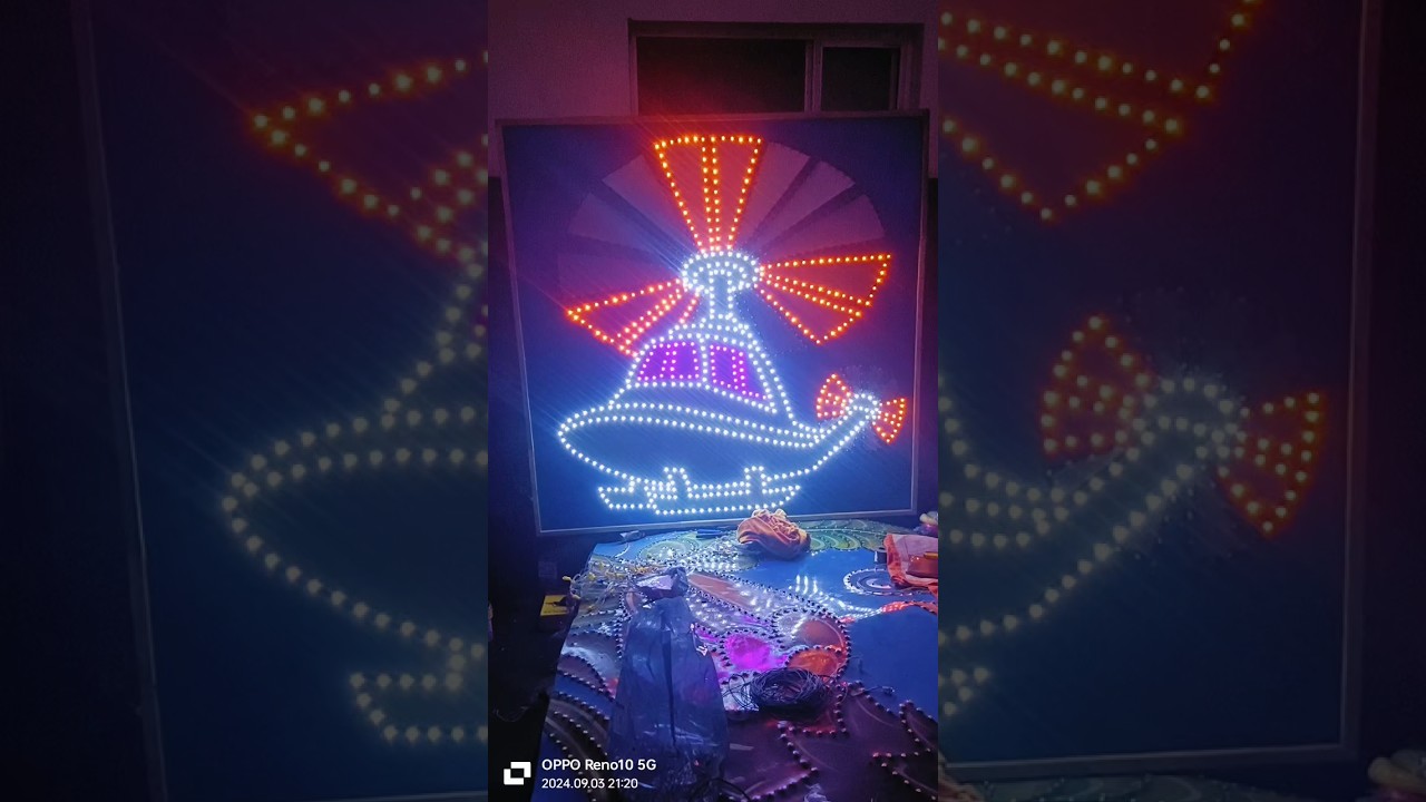 rabi electric# nuw L ROAD# desining light board #😇😇