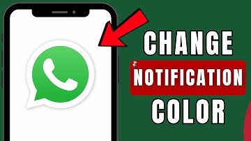 How To Change Notification LED Color For WhatsApp Notifications