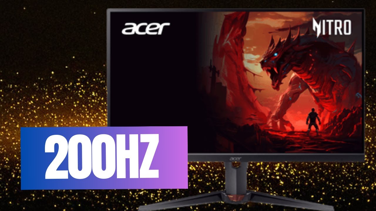 Monitor Acer Nitro VG240Y X1BIIP 23.8” 200Hz, 1ms IPS  Zero Frame AMD FreeSync Premium