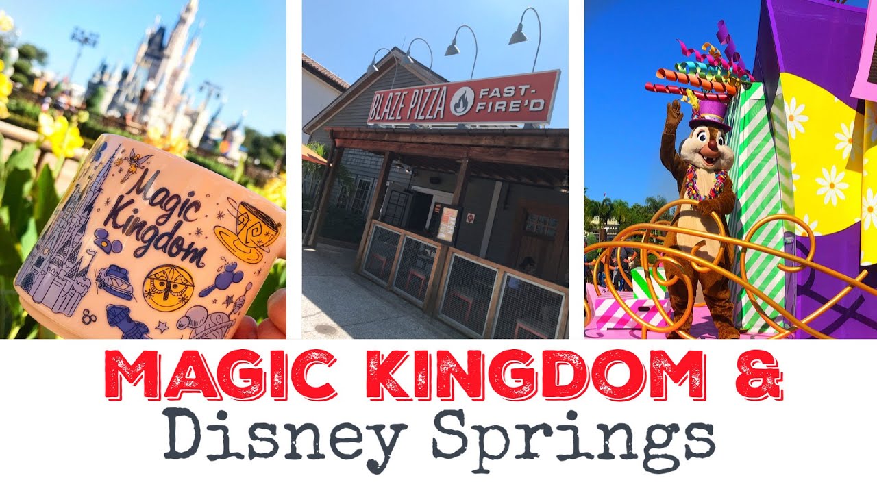 DISNEYWORLD VLOG | Magic Kingdom - Move It Shake It Parade | Disney Springs Blaze Pizza | Day 20