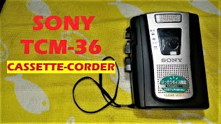 Sony Cassette-Corder TCM-36