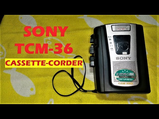 【箱付】SONY TCM-R2 SONY TCM-36 & TCM-R2カセットレコーダージャンク(I49) - メルカリ