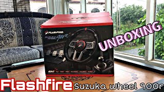 Gaming Review : Flashfire Suzuka Wheel 900r Unboxing