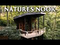 Tiny house w4 beds  live oak tree  natures nook airbnb tour