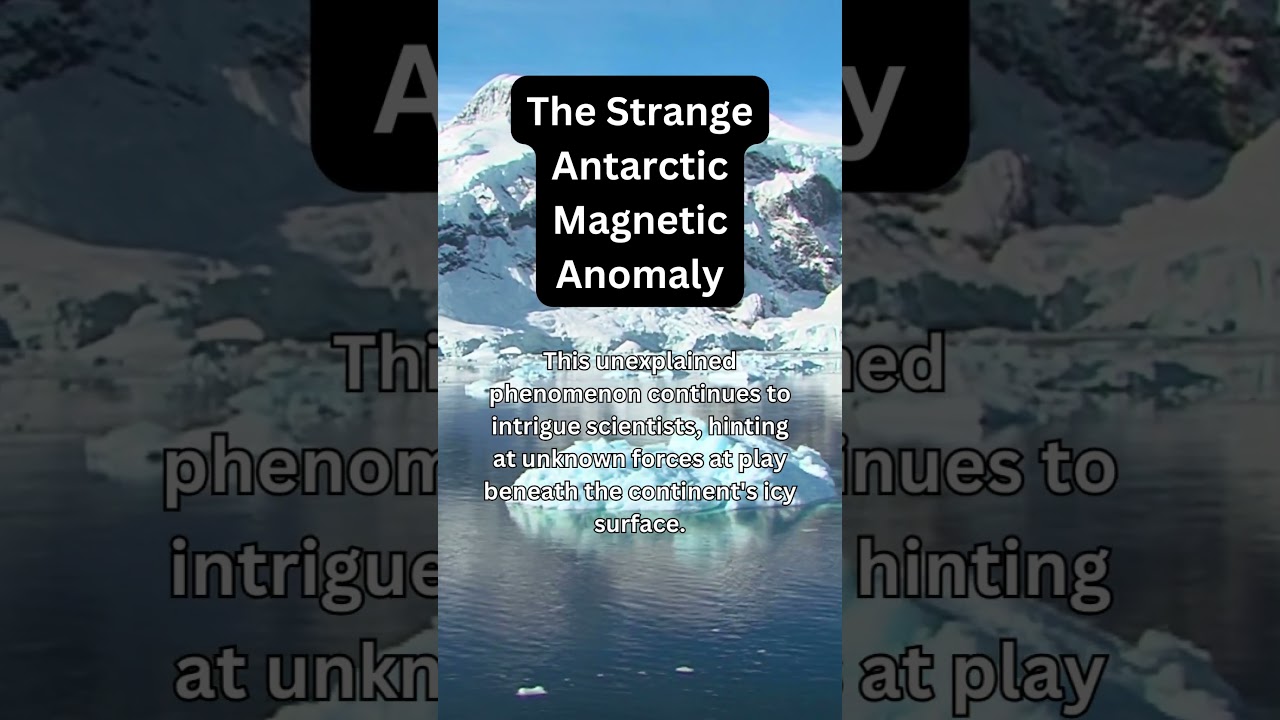 The Strange Antarctic Magnetic Anomaly 