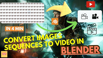 How to Generate Video from Images Using Blender | Step-by-Step Tutorial