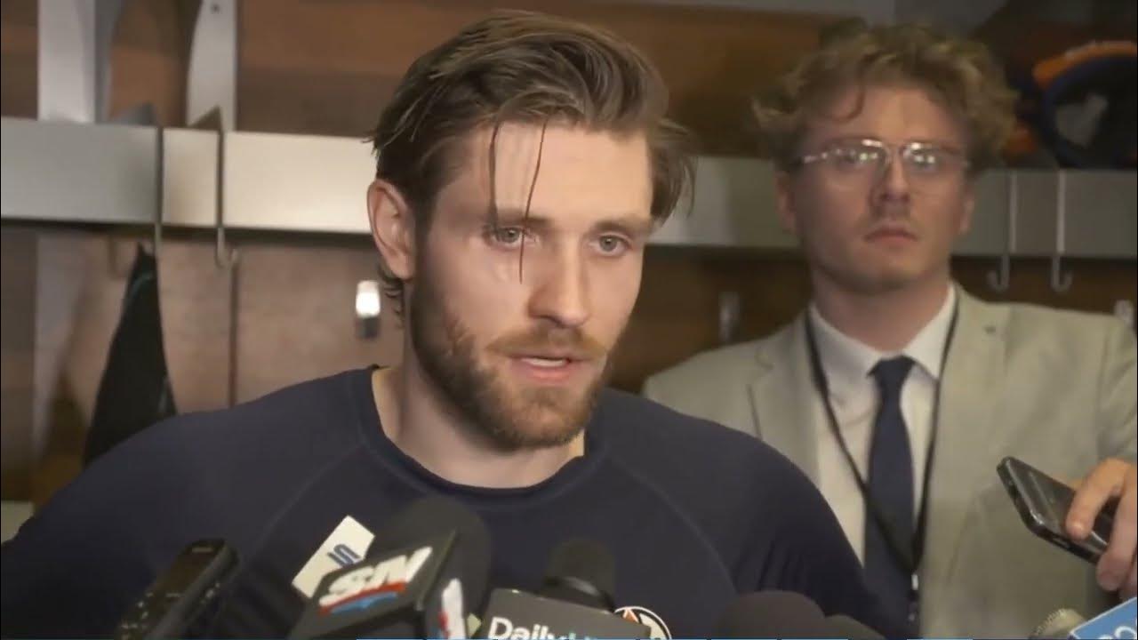 Leon Draisaitl PostGame Interview Edmonton Oilers vs Pittsburgh