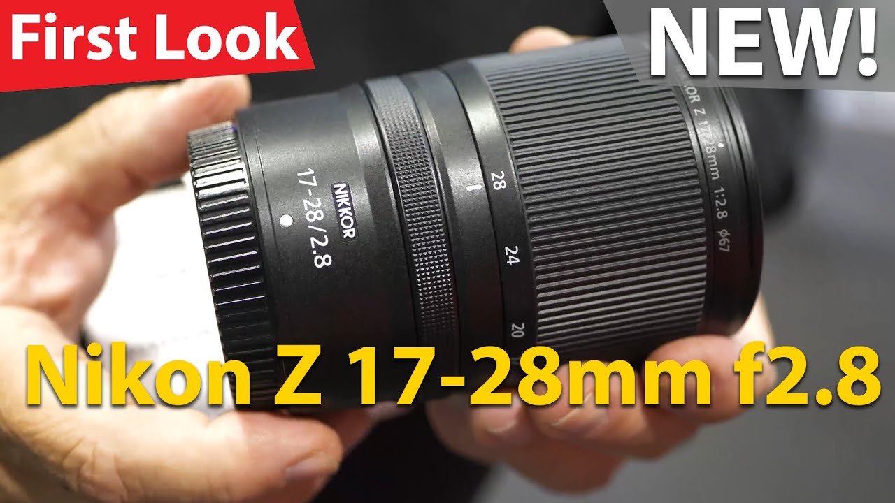 Nikon's new Nikkor Z 17-28mm F2.8 Lens! Hands-on! - YouTube