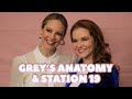 Danielle savre  sarah drew meeting the fans of station 19 and greys anatomy in paris at the frr2